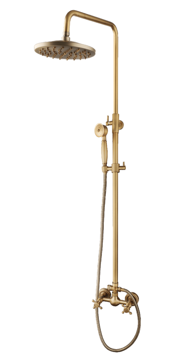 Ducha columna externa con duchador